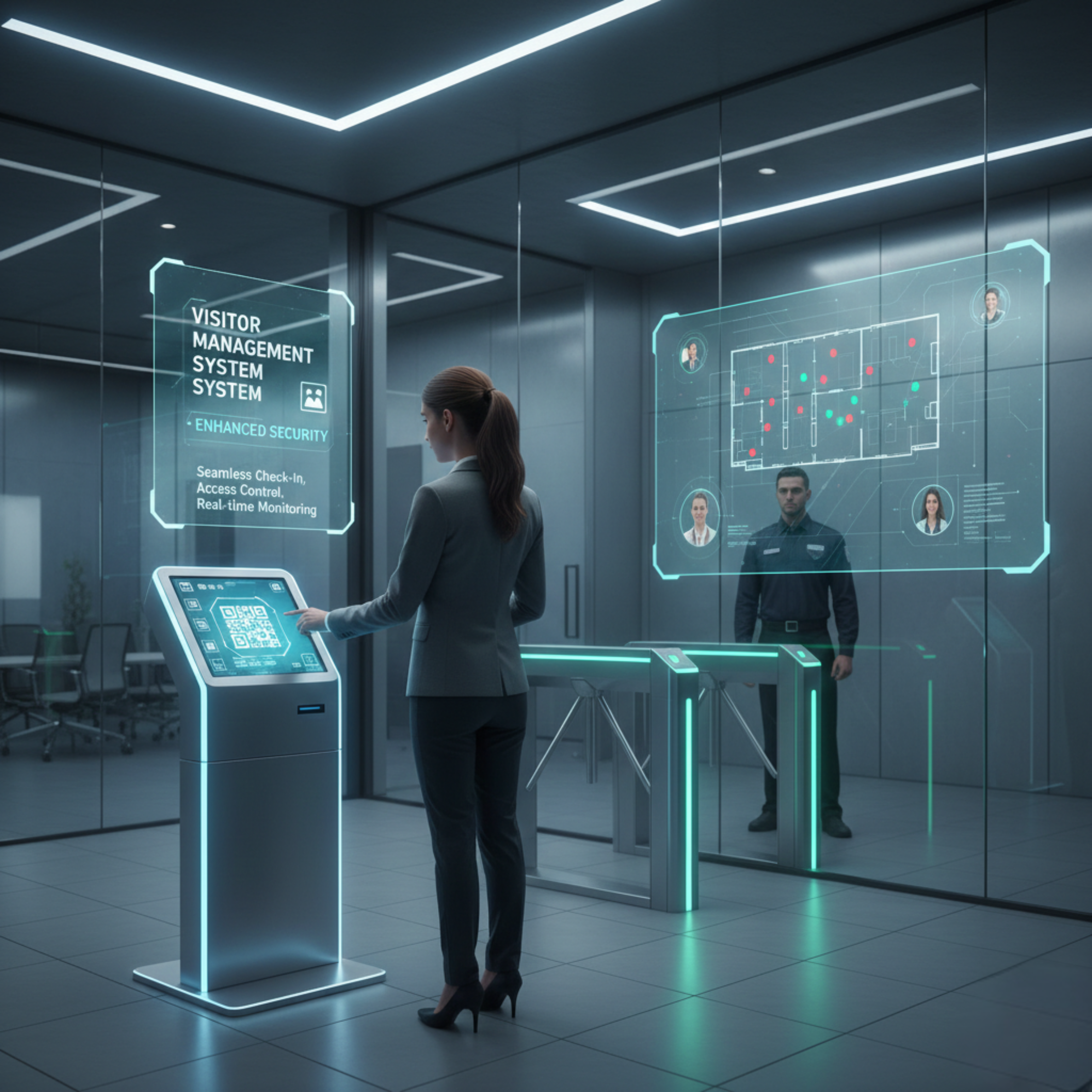 How a Visitor Management System Enhances Workplace Security